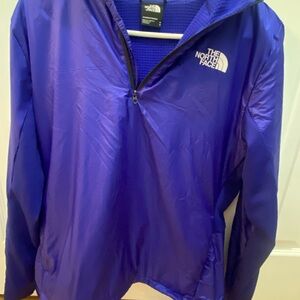 The North Face Blue Pullover Windbreaker